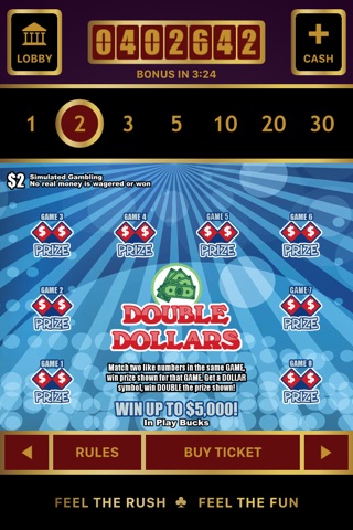 Feeling Lucky: Scratch Off Lottery screenshot 3