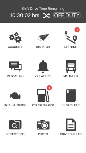 Hawk Eye Truck GPS Log Book