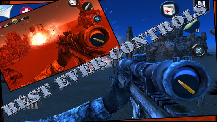 desert sniper shooter 3d - real shooting experince : full free game