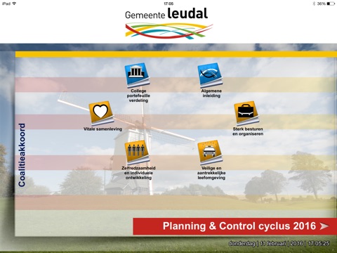 Begrotingsapp Gemeente Leudal 2016 screenshot 2