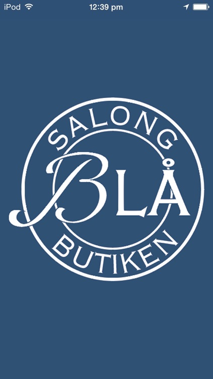 Salong Blå Butiken