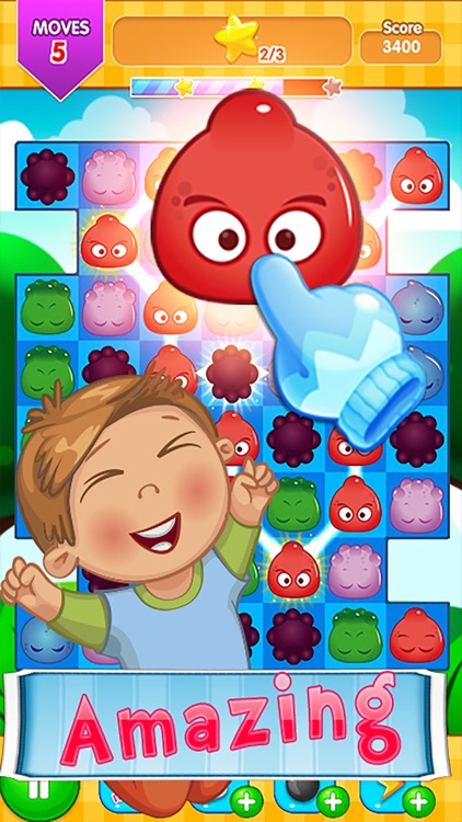 Jelly Monster Bomb Mania Blast (Match 3 connect Free Game)