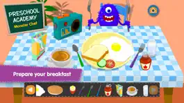 Game screenshot Monster Chef - Baking and cooking with cute monsters - Preschool Academy educational game for children hack
