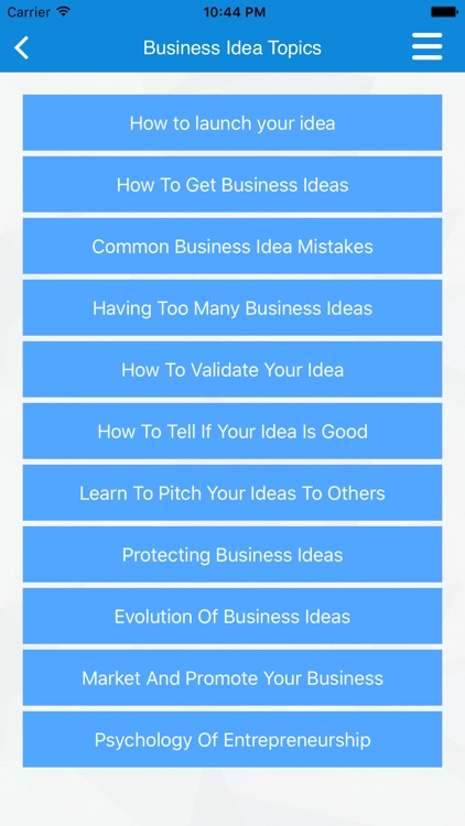 Small Business & Startup Ideas