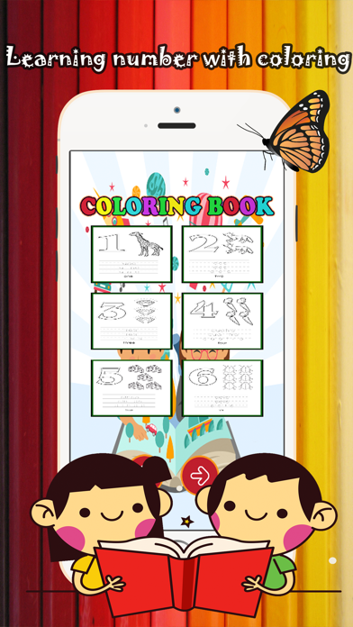 How to cancel & delete 123 Coloring Book for children age 1-10: Games free for Learn to write the Spanish numbers and words while coloring with each coloring pages from iphone & ipad 3