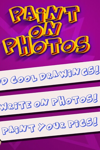 Paint on Photos! - Pic Montage Maker to Draw on Pictures, Write Text and Add Quotes & Captions screenshot 2