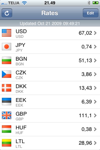 Euro Currency Converter screenshot 3