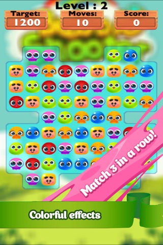 Bubble Crush Bobble Frenzy-Free Best Match 3 game for girls and kids screenshot 2