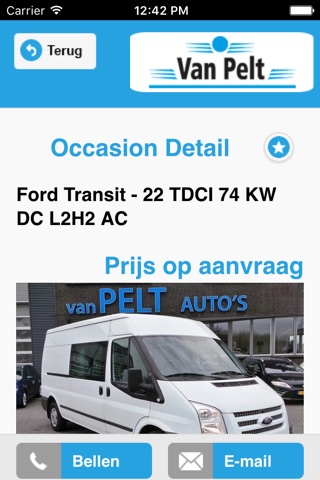 van Pelt Auto's OccasionApp screenshot 3