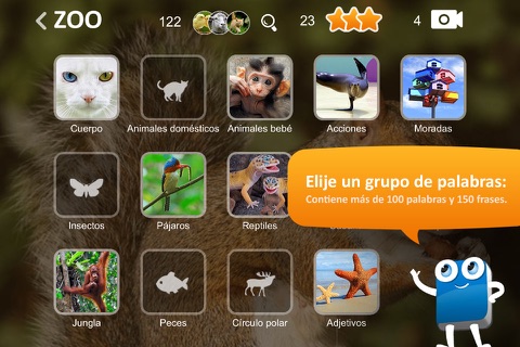 ZOO Vocaboo English for kids screenshot 2