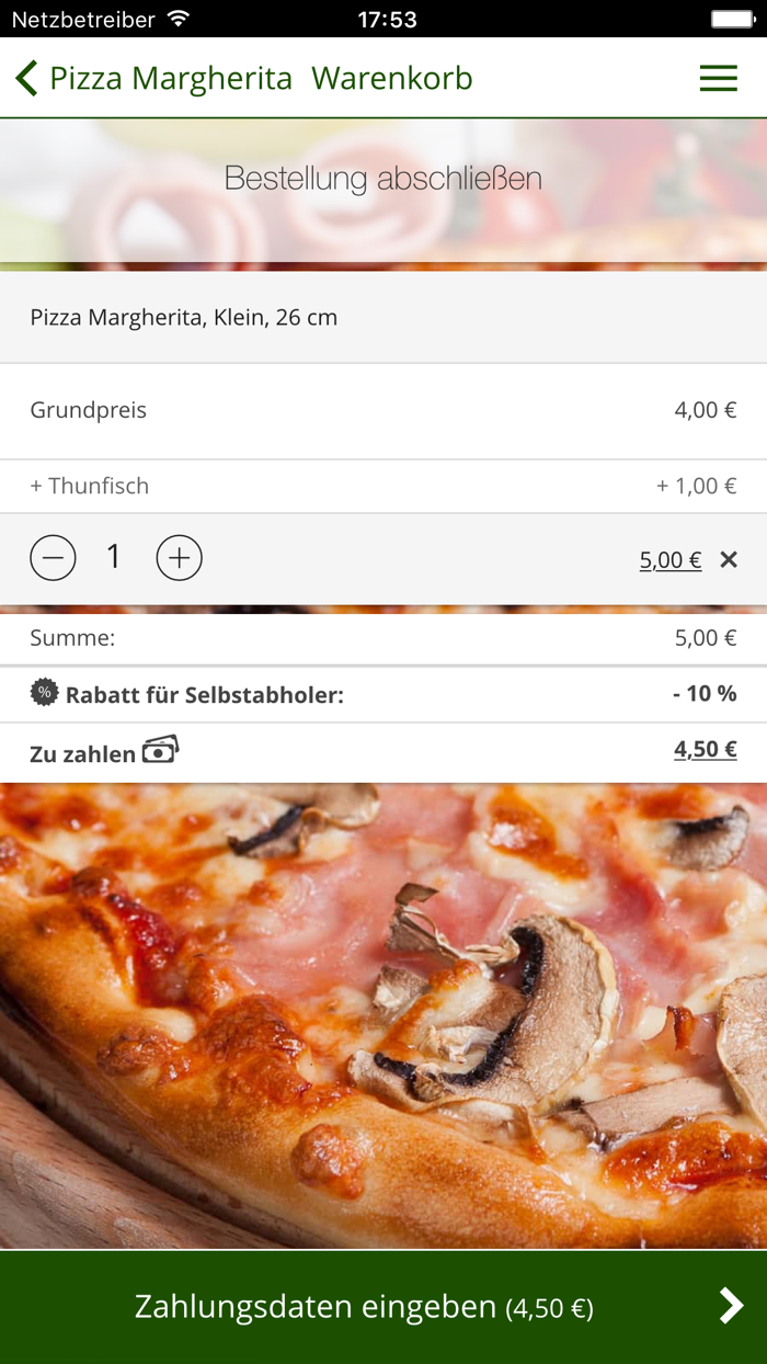 City Service Pizza Wesseling