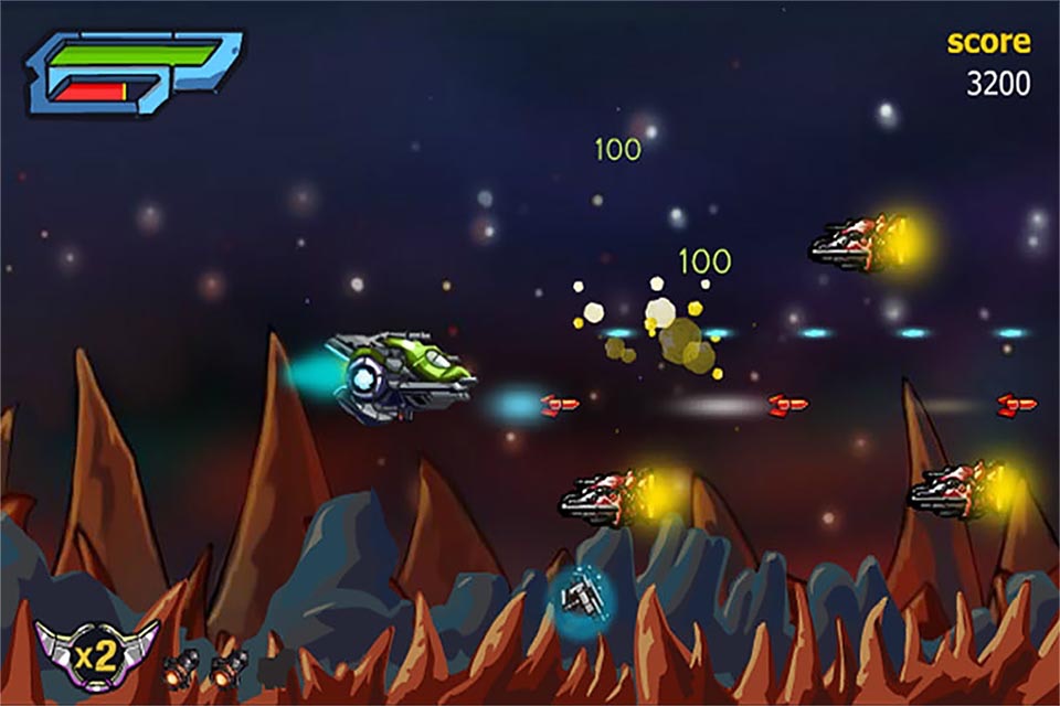 X-Fight Gunship － Galaxy Battle Shooting Simulation Game screenshot 3