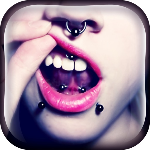 Virtual Piercing.s Sticker Studio - Hot Body Art Photo Montage App for Cool Makeover Icon