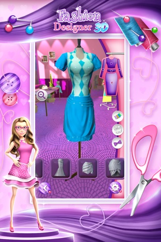 Fashion Designer & Tailor Game screenshot 2