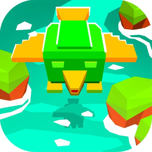 Pixel Hoppy Bird - Cute Flying Little Bird In Spike World iOS App