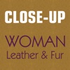 Close-Up Woman Leather & Fur