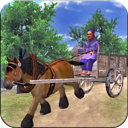 Go Cart Horse Racing Free Icon