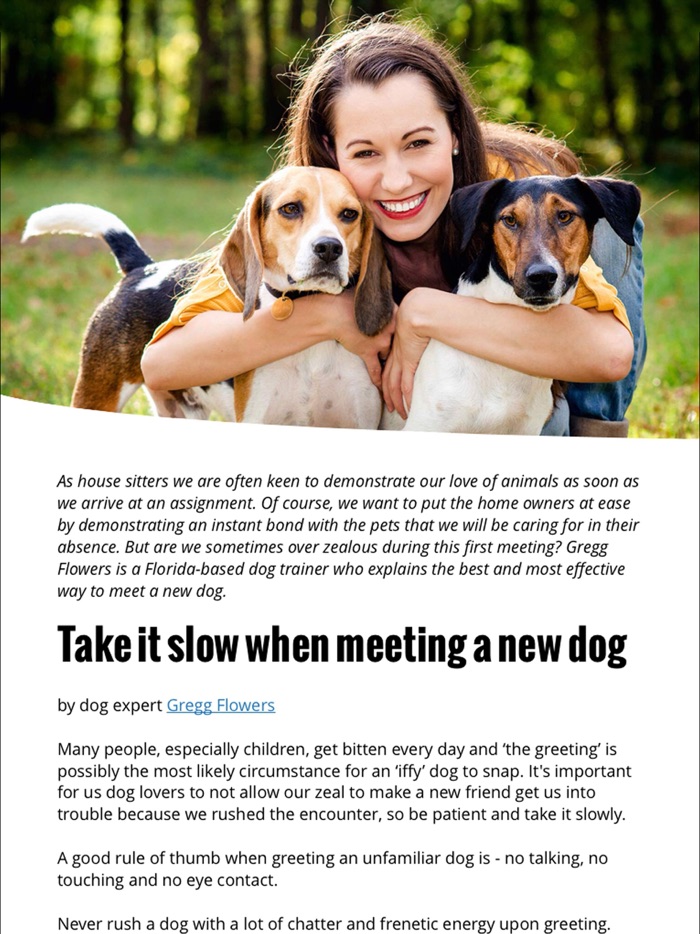 House Sitting Magazine