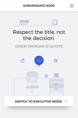 Satirical Workplace Motivational Quotes and Tips from Fictional CEO Drew Dogan III screenshot 3