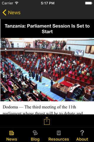 Agora Portal for Parliamentary Development screenshot 3