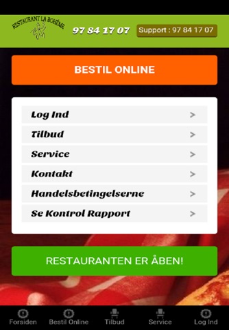 Restaurant La Boheme Struer screenshot 2