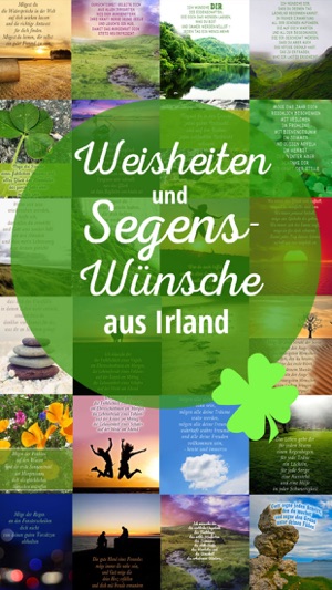 Weisheiten und Segenswünsche aus Irland 