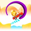 Tiny Car on Risky Road Adventure - Don't Fall the Big Golden Egg