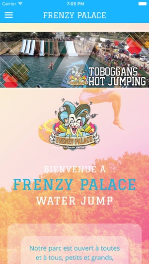 Frenzy Palace Water Jump