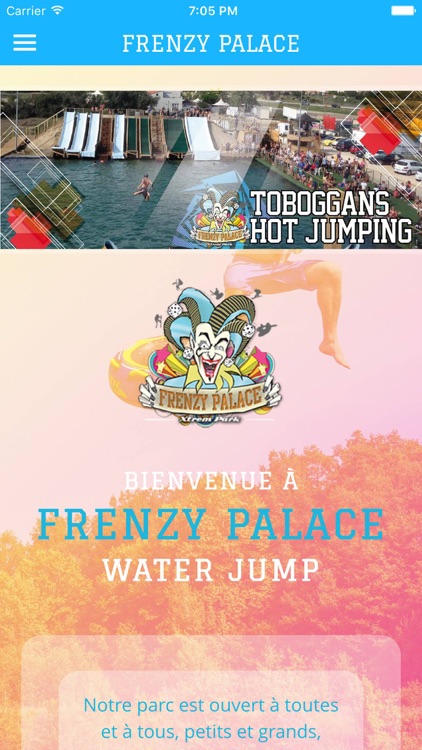 Frenzy Palace Water Jump