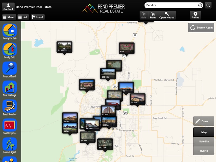 Bend Premier Real Estate for iPad