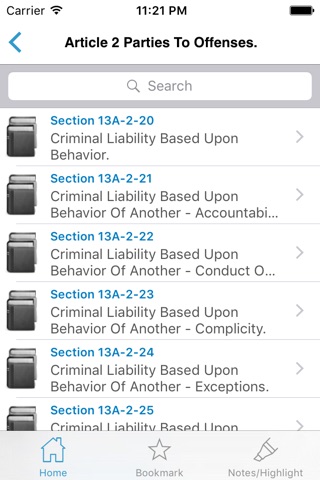 NJ Code Of Criminal Justice screenshot 3