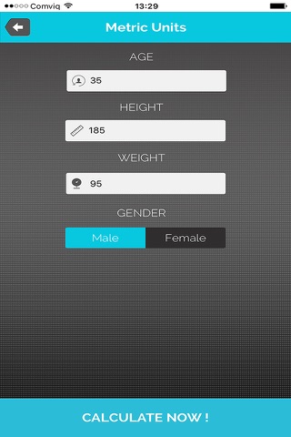 BMI body mass calculator screenshot 2