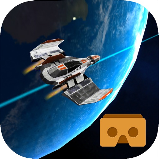 VR Roller Coaster Space ship tour for google cardboard Icon