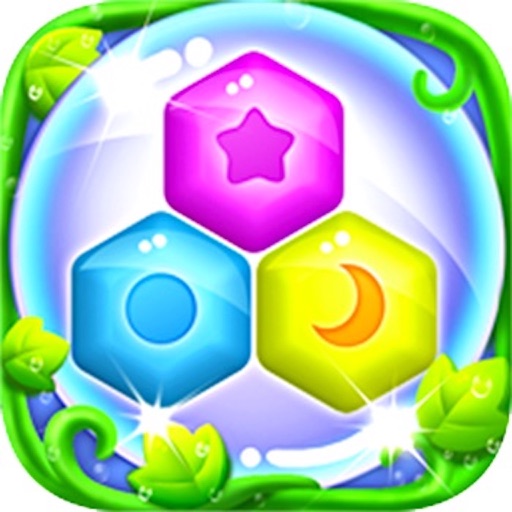 Hex Crush Block Fit Puzzle Icon