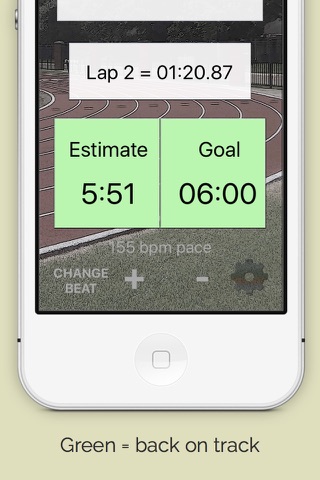 Ultimate Run Pacer for Training, Running and Racing (with beats) screenshot 4