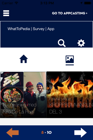 AppCasting Surveys screenshot 2
