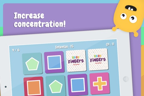 Baby Fingers Memory Cards screenshot 4