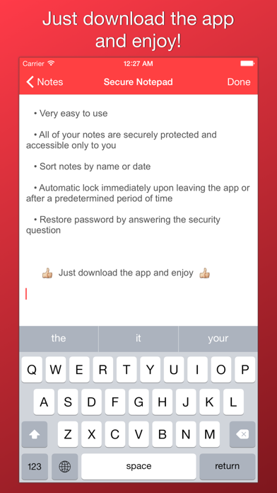 Secure Notepad Private Notes By Dmytro Vynokurov Ios United States Searchman App Data Information - dennis daily's roblox password