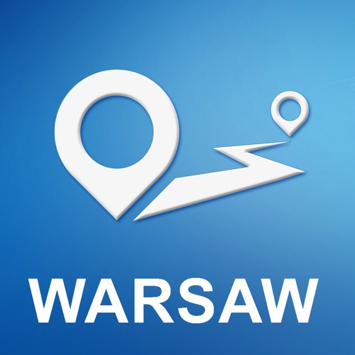 Warsaw, Poland Offline GPS Navigation & Maps icon