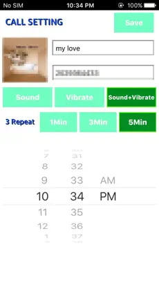 Captura de Pantalla 1 가짜전화 - Fake Call iphone