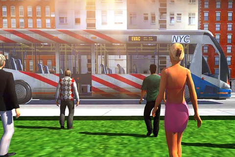 City Bus Sim-ulator: Coach Driving screenshot 2