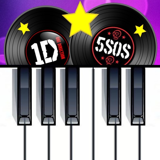 Piano Tiles - 1D & 5SOS (One Direction and 5 Seconds of Summer) Edition iOS App