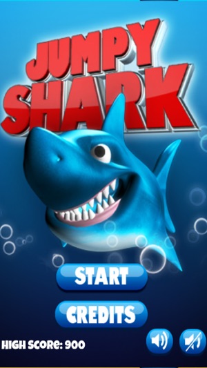 Jumpy Shark - Underwater Action Game For