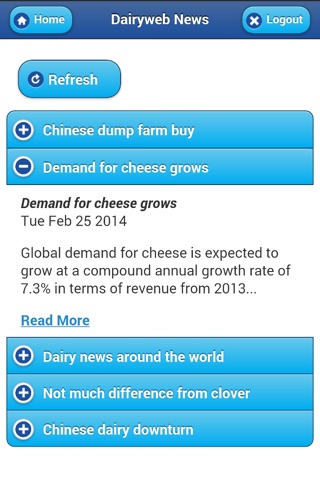 Dairyweb-Fonterra App screenshot 3