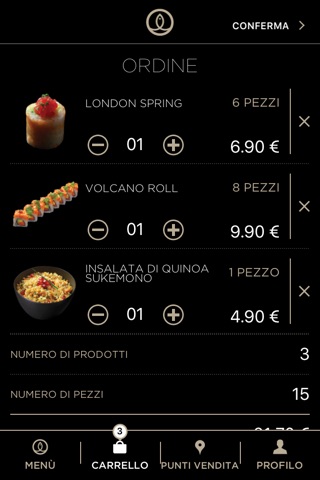 Sushi Shop Italia screenshot 4