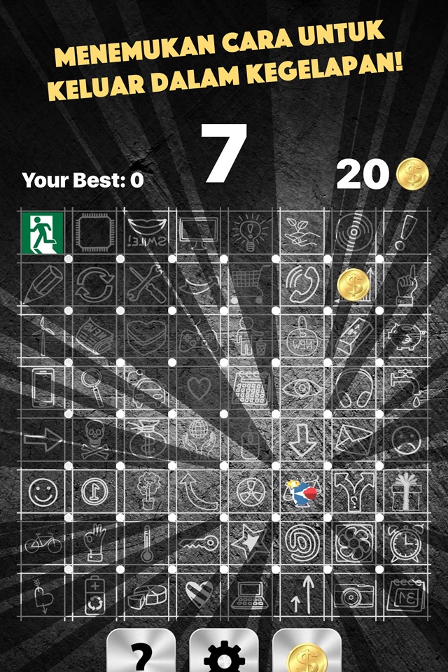 Dark Maze - brain challenging game screenshot 2