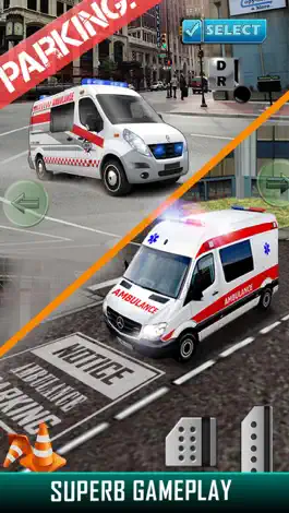 Game screenshot City Ambulance Parking Simulator - Test Your Driving Skill on Emergency Vehicle hack