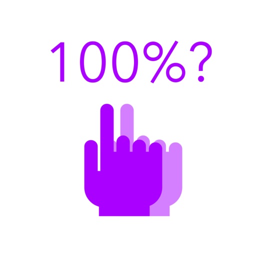 Can You Tap 100%? iOS App