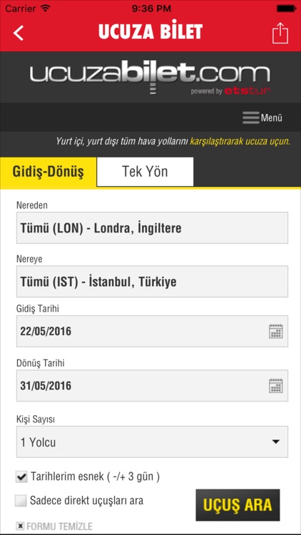 Ucak Bileti Ucuza Bilet Satin Al Uc By World Software