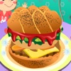 Happy Burger - Build & Match Food Free